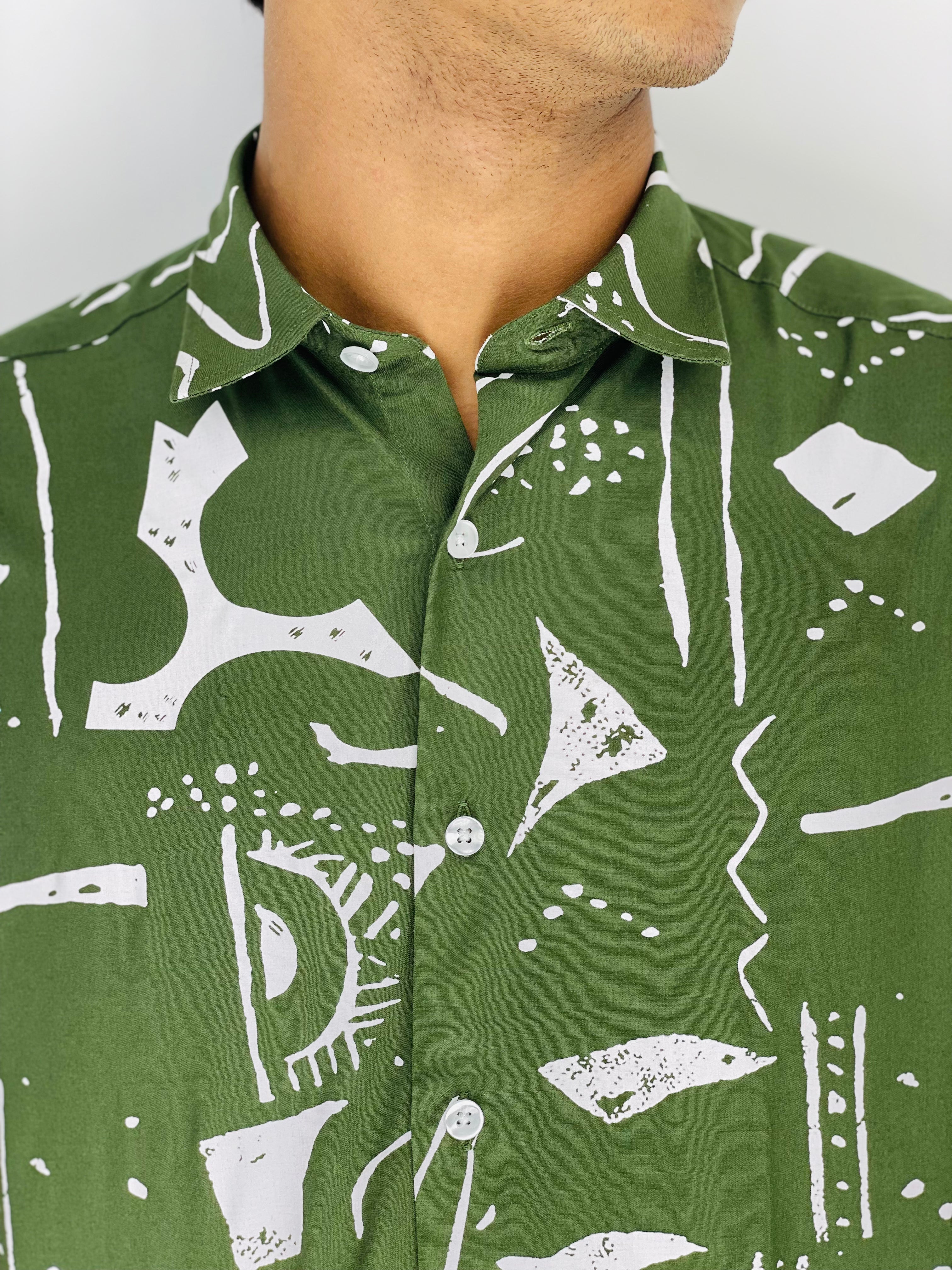 David Williams Drop shoulder Shirt Half sleeve