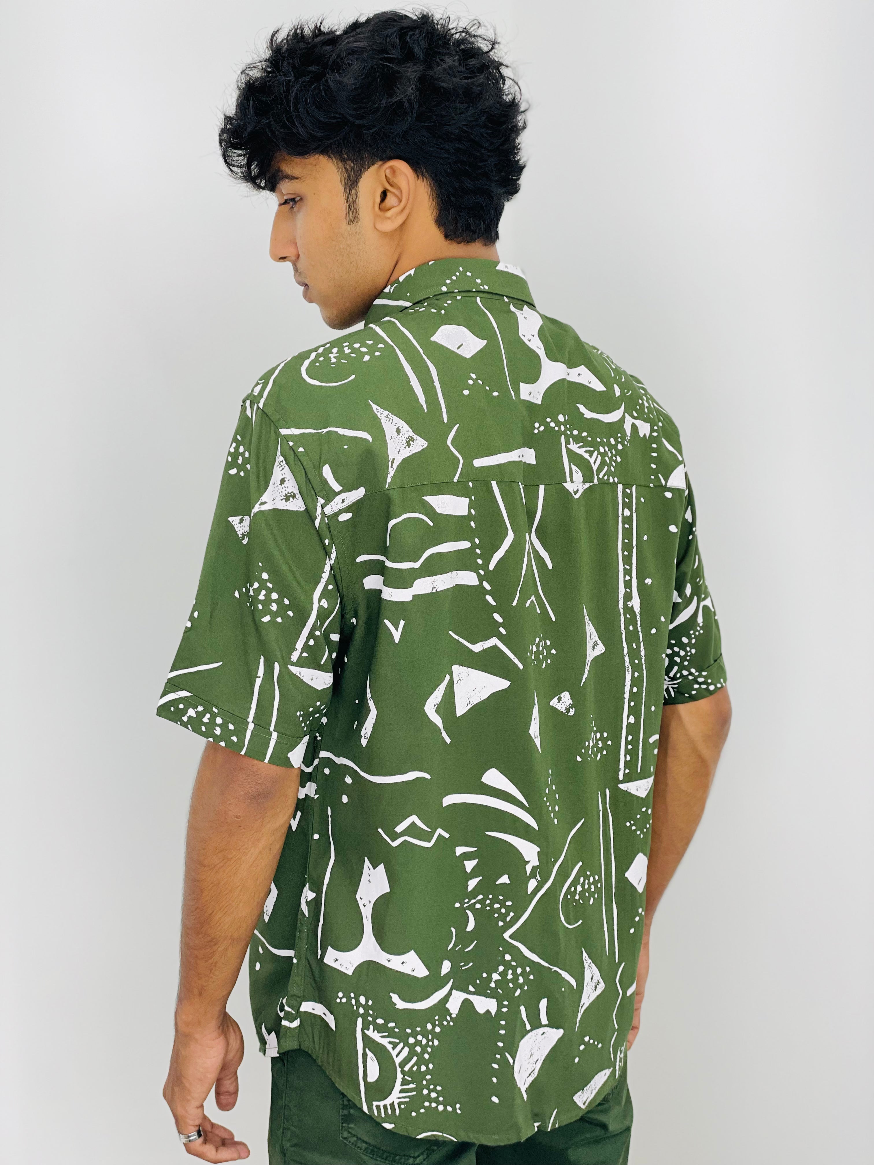 David Williams Drop shoulder Shirt Half sleeve