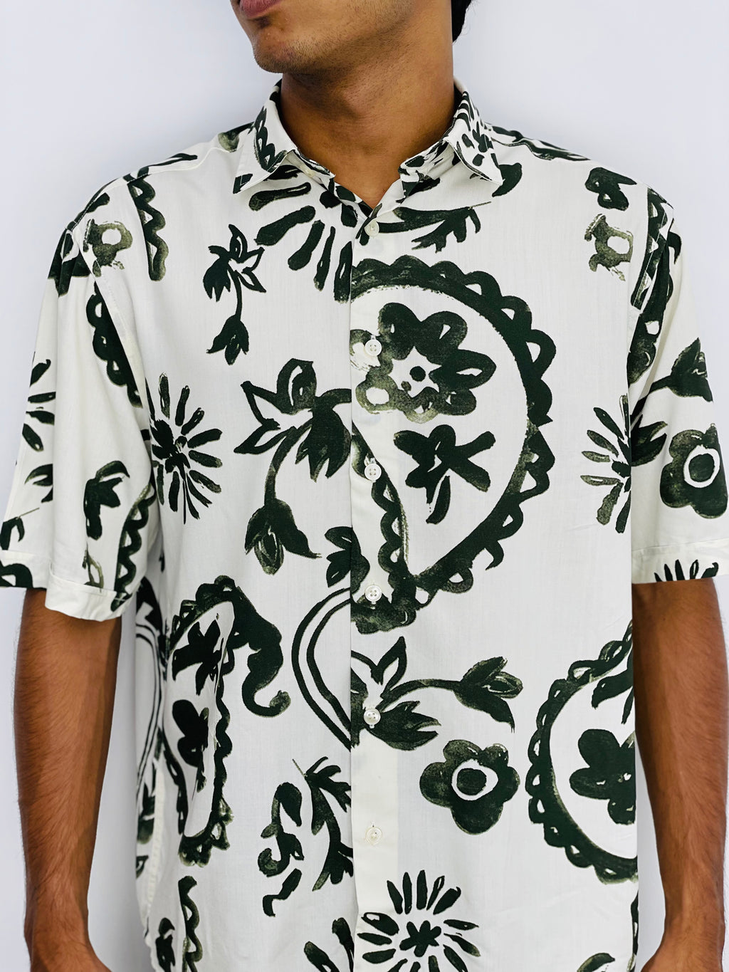 David Williams Drop shoulder Shirt Half sleeve -234