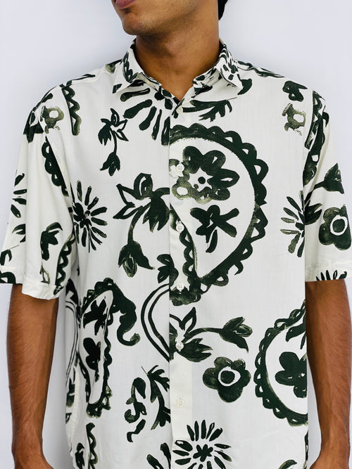 David Williams Drop shoulder Shirt Half sleeve -234
