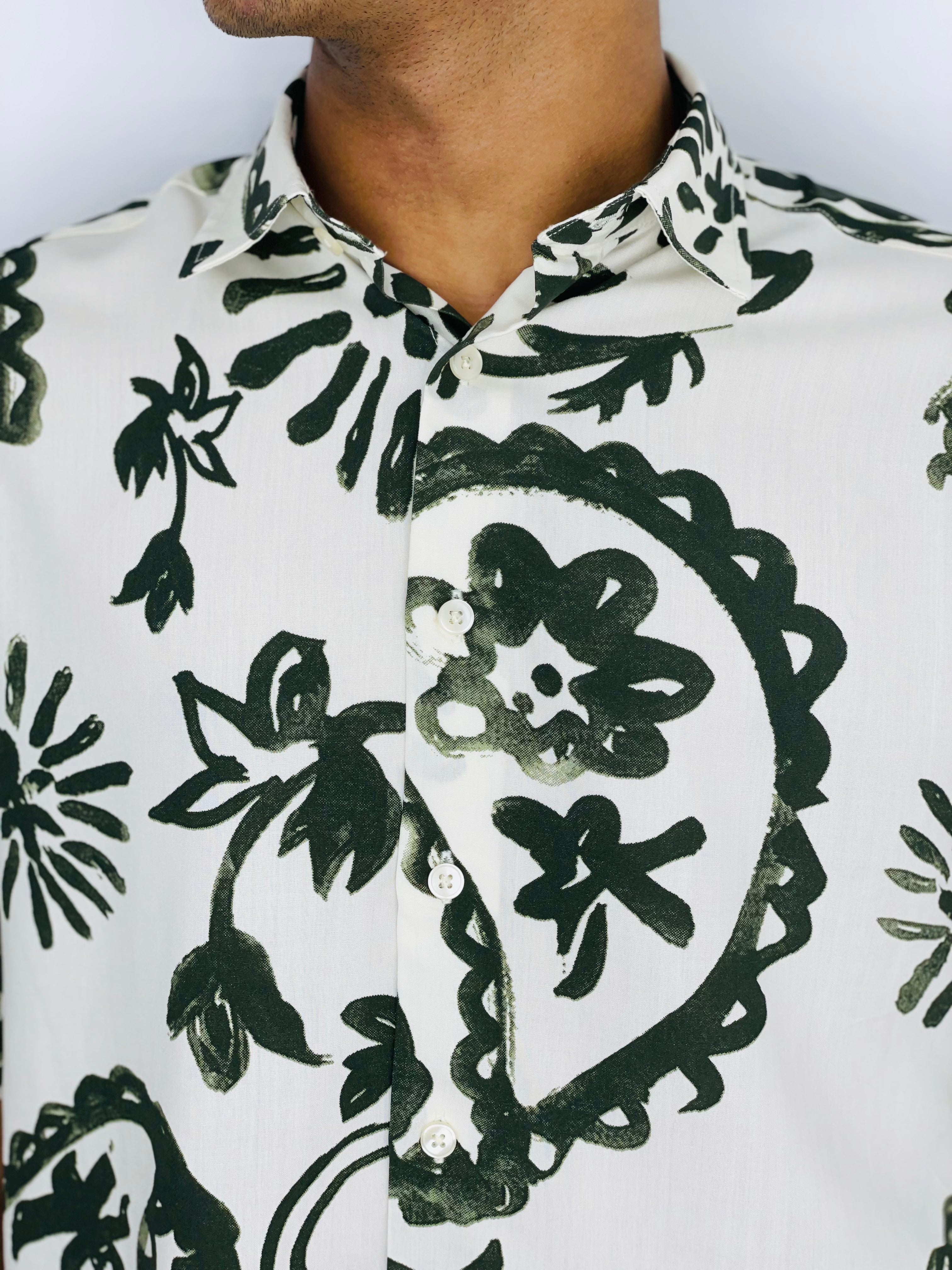 David Williams Drop shoulder Shirt Half sleeve -234