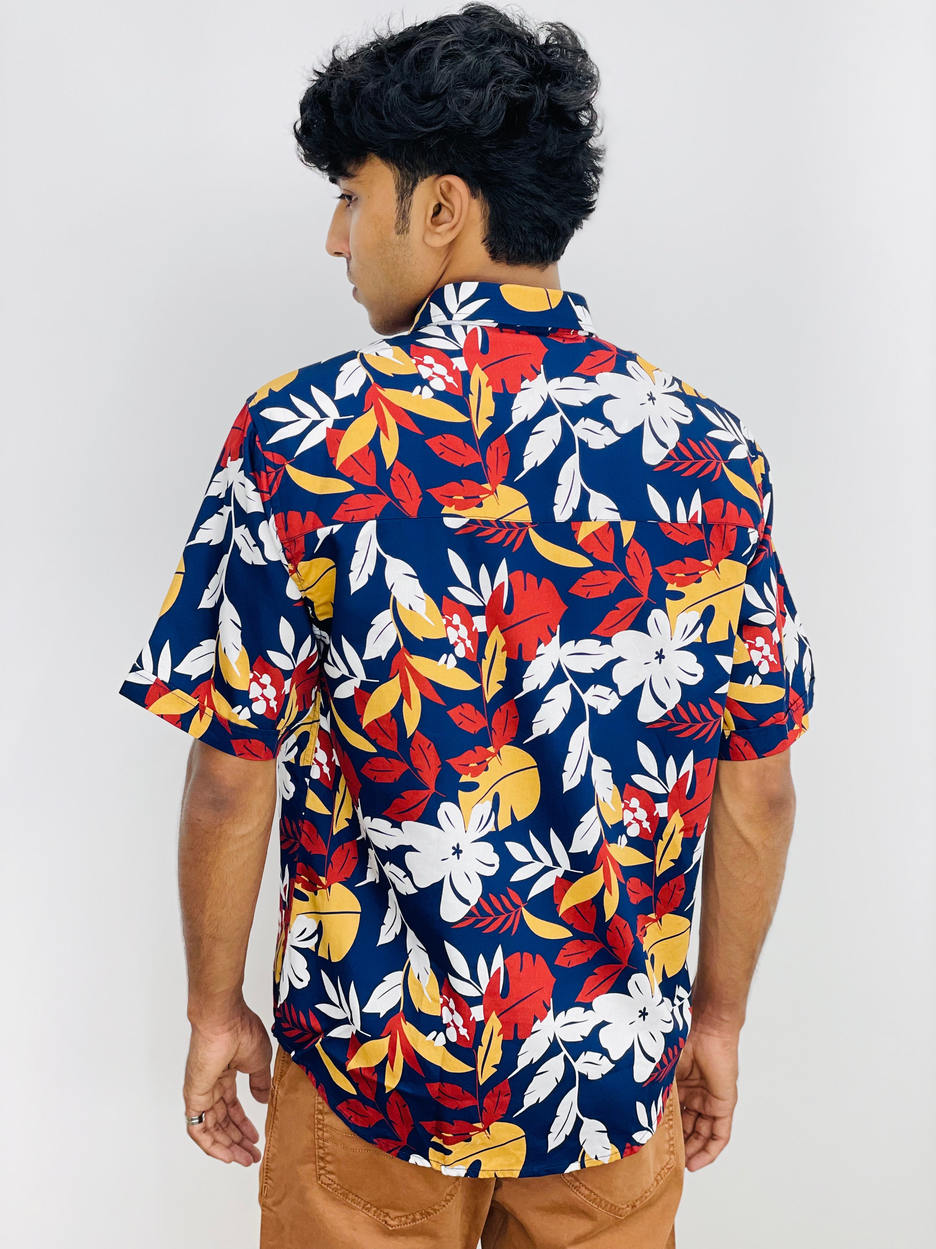 David Williams Drop shoulder Shirt Half sleeve -235