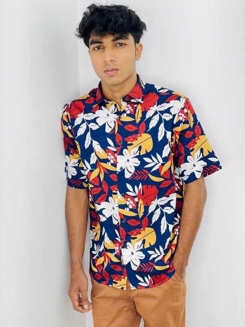David Williams Drop shoulder Shirt Half sleeve -235