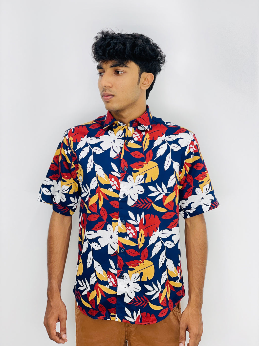 David Williams Drop shoulder Shirt Half sleeve -235