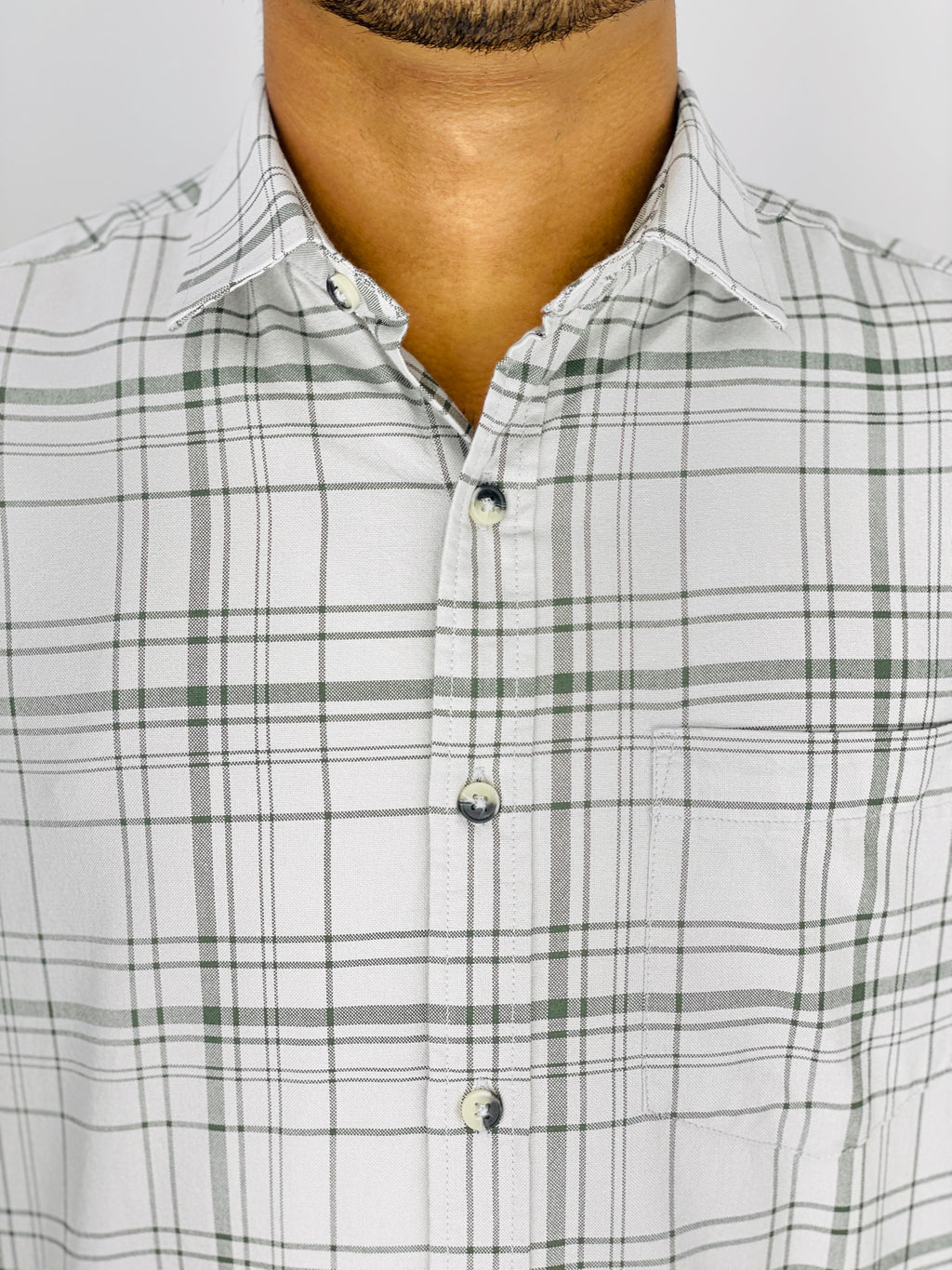 Fullsleeve Checked  Cotton Shirt