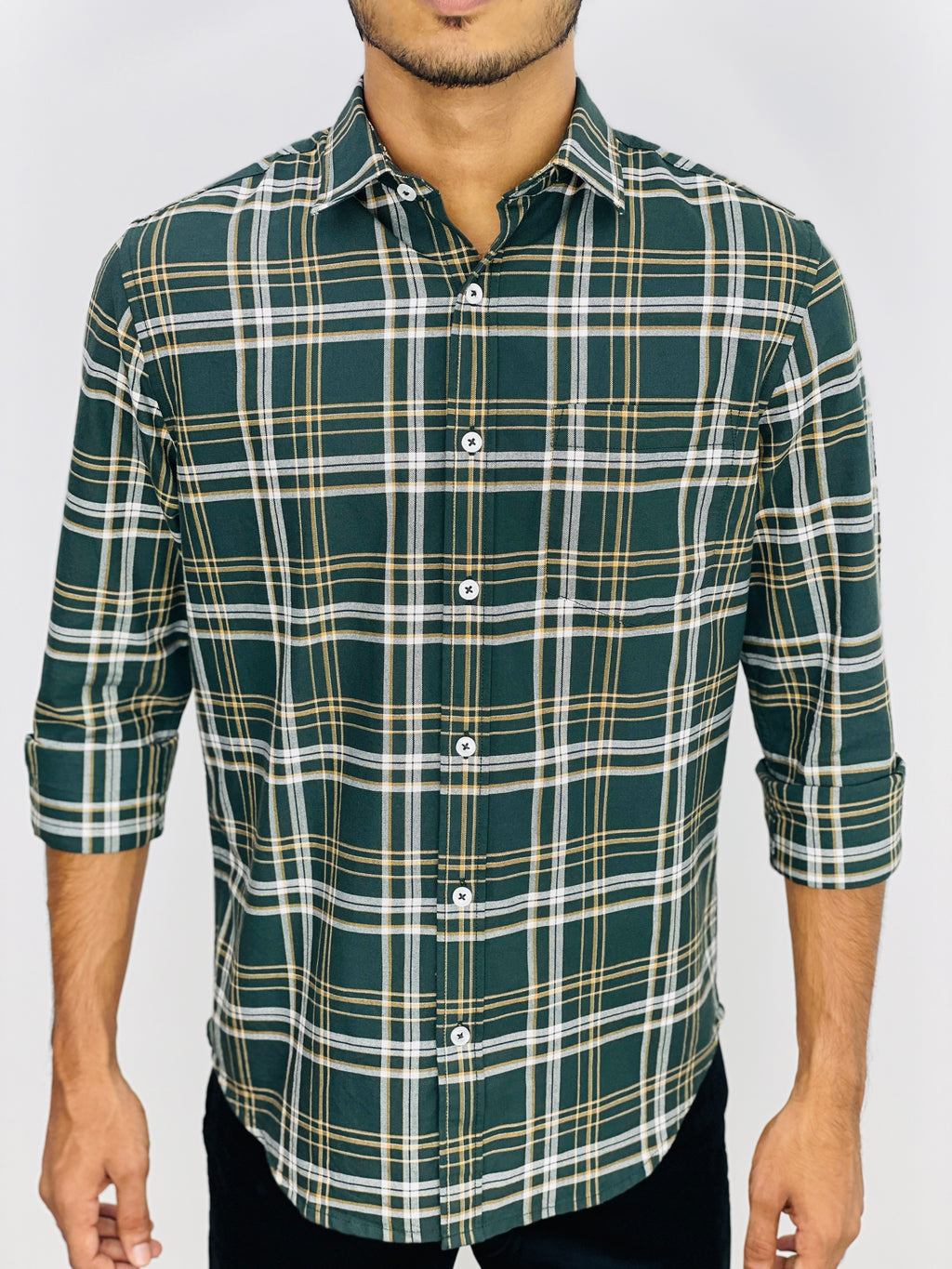 DW Mens Fullselleve Checked shirt
