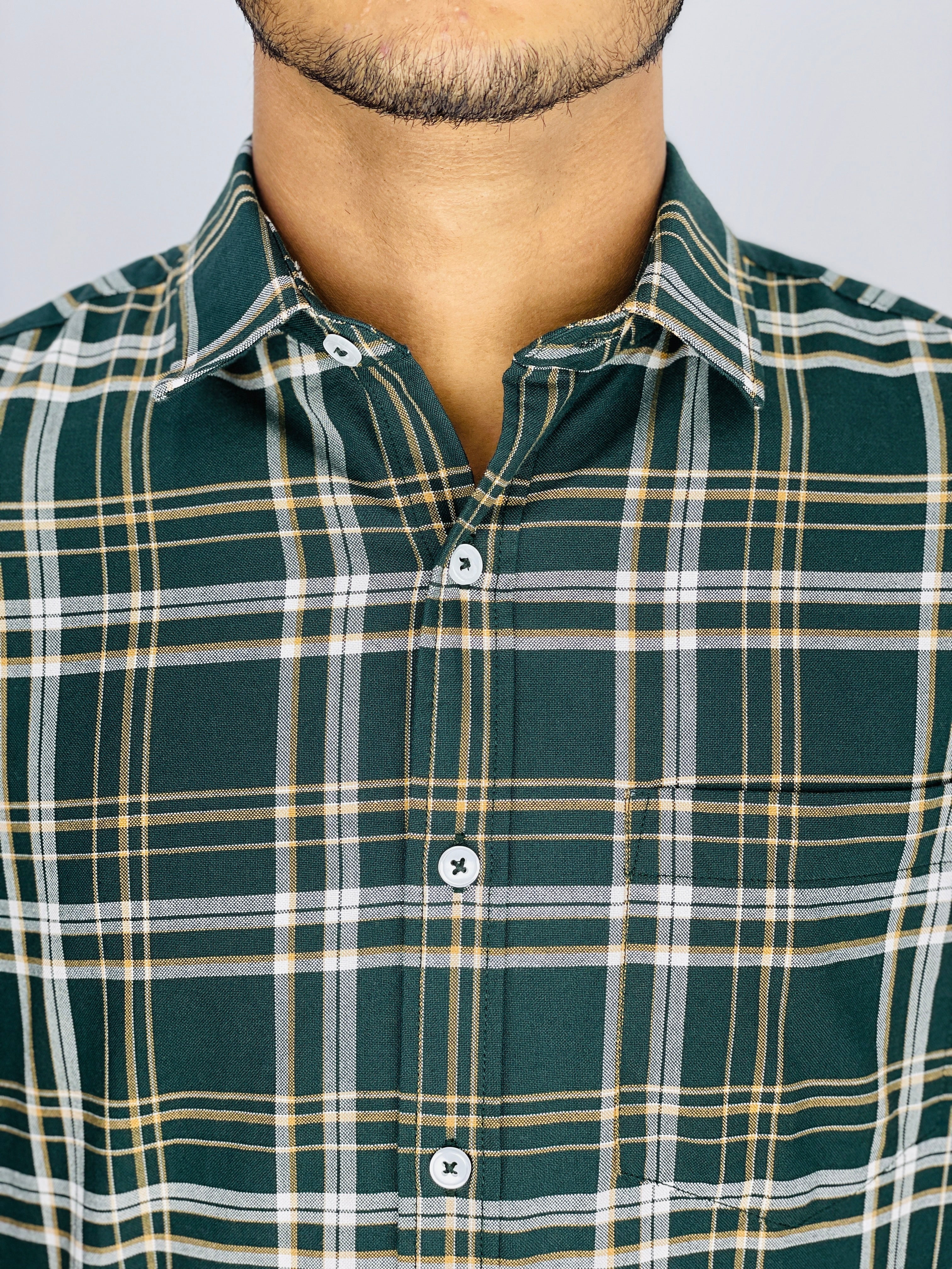 DW Mens Fullselleve Checked shirt